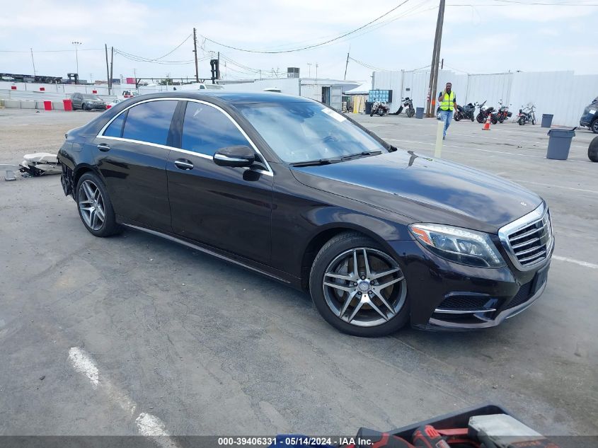 2014 MERCEDES-BENZ S 550