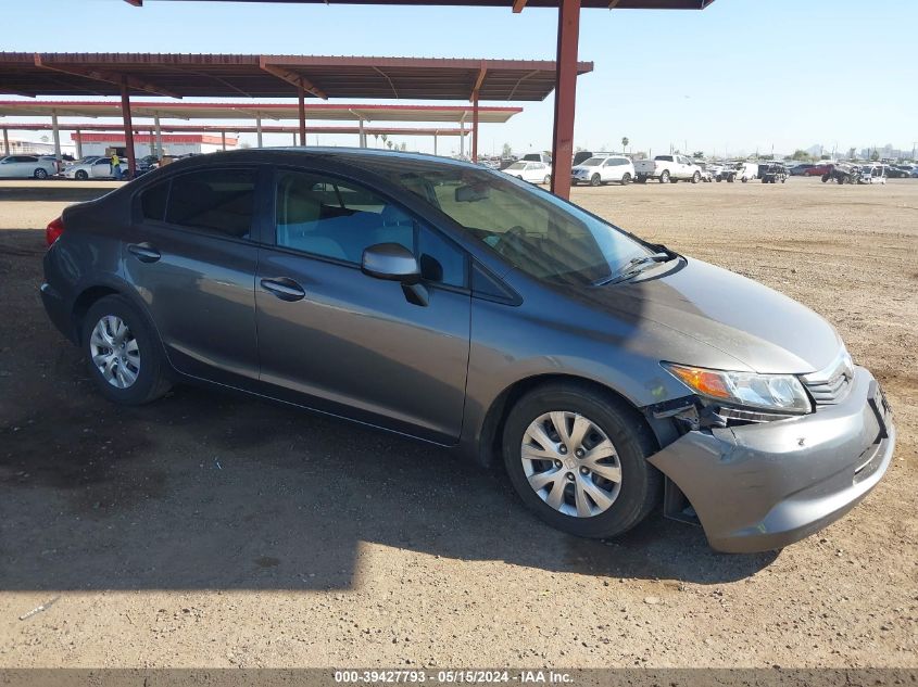 2012 HONDA CIVIC LX