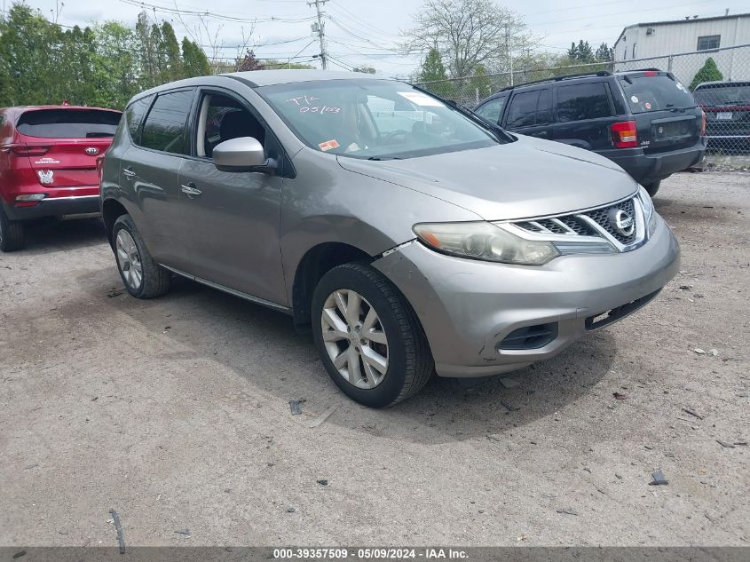 2011 NISSAN MURANO S