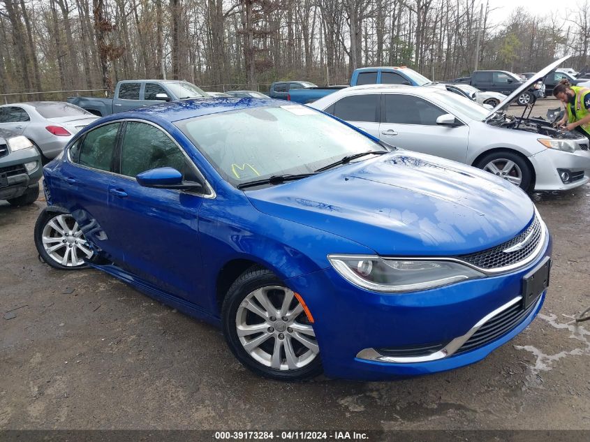 2015 CHRYSLER 200 LIMITED