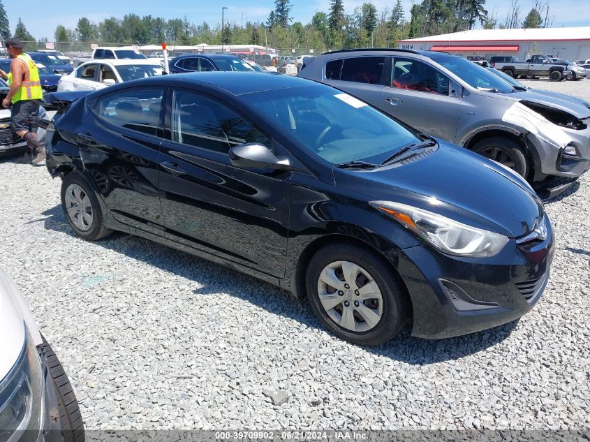 2016 HYUNDAI ELANTRA SE