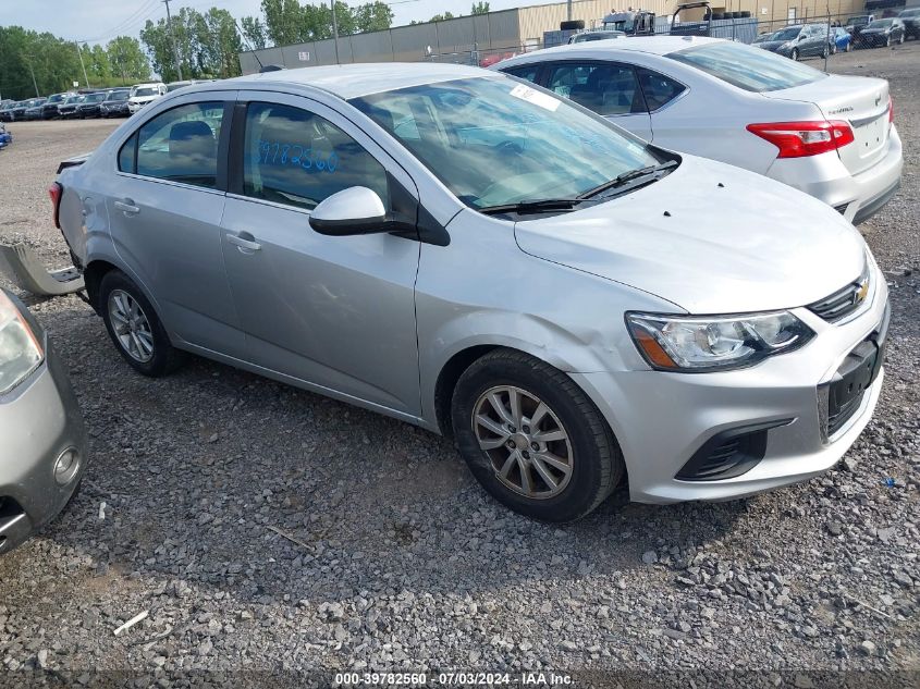 2017 CHEVROLET SONIC LT AUTO