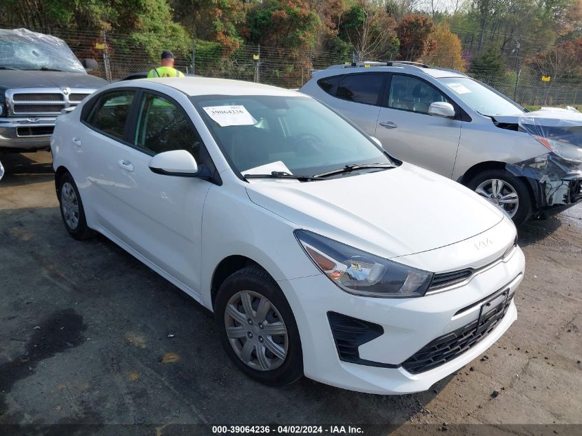 2022 KIA RIO S