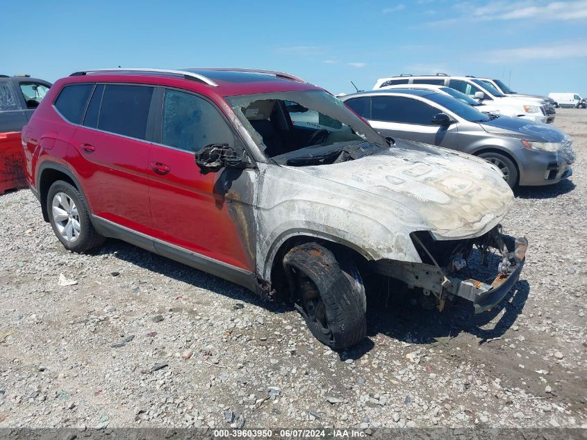 2018 VOLKSWAGEN ATLAS 3.6L V6 SEL