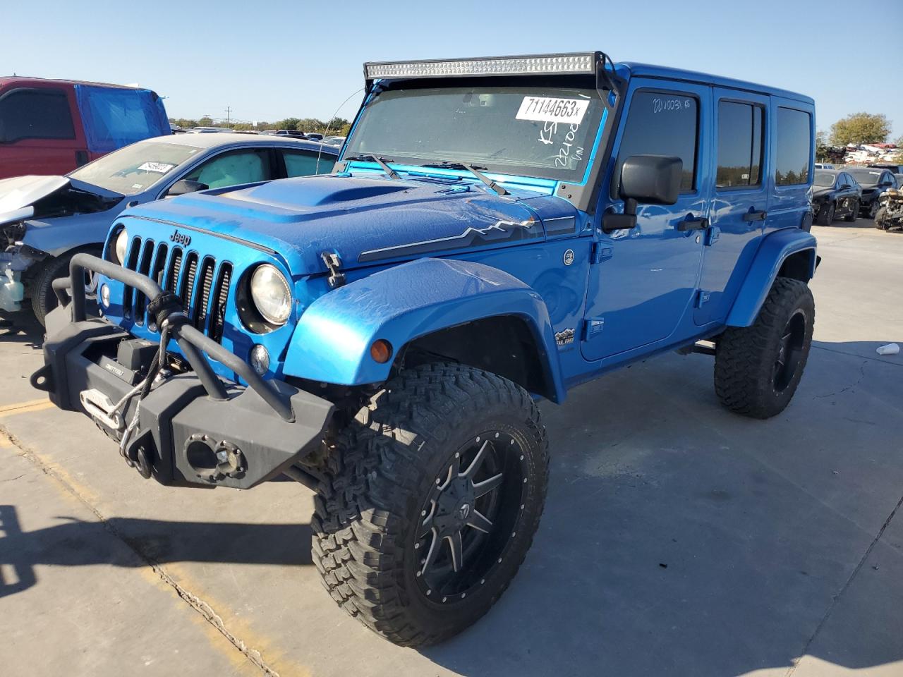 2014 JEEP WRANGLER UNLIMITED SAHARA