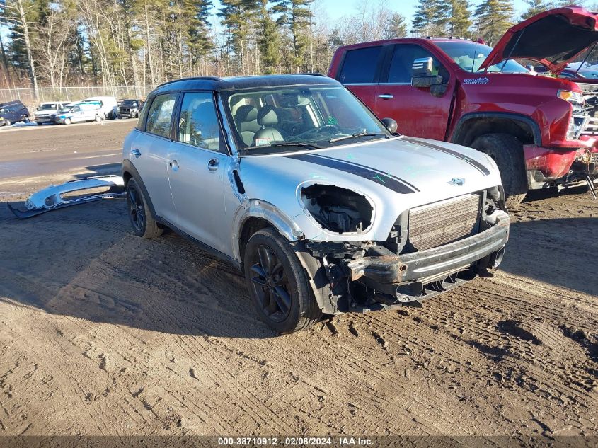 2012 MINI COOPER S COUNTRYMAN