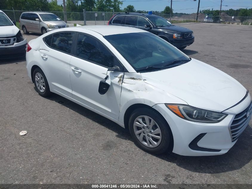 2017 HYUNDAI ELANTRA SE