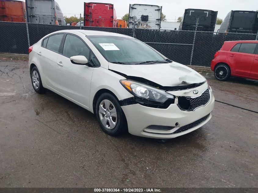 2015 KIA FORTE LX