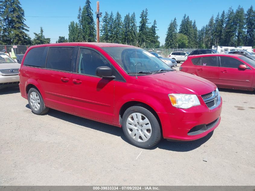 2013 DODGE GRAND CARAVAN SE