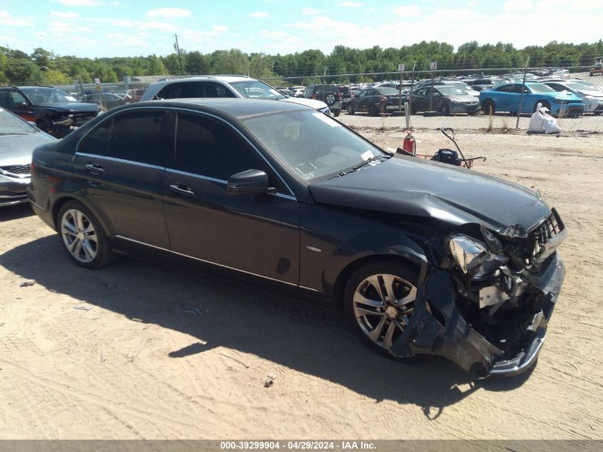 2012 MERCEDES-BENZ C 250 LUXURY/SPORT