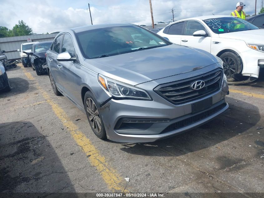 2015 HYUNDAI SONATA SPORT