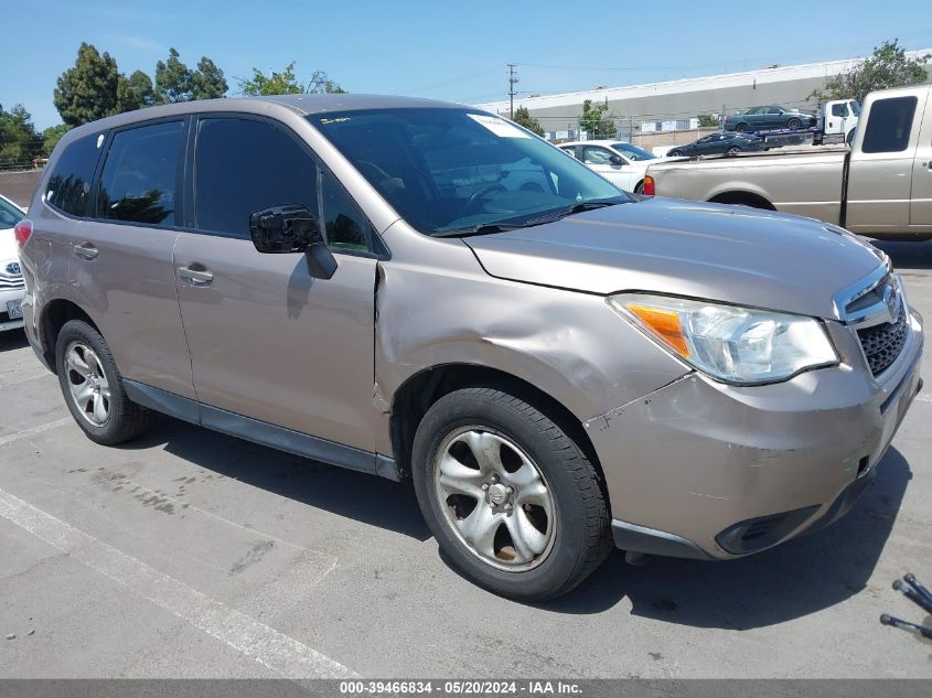 2015 SUBARU FORESTER 2.5I