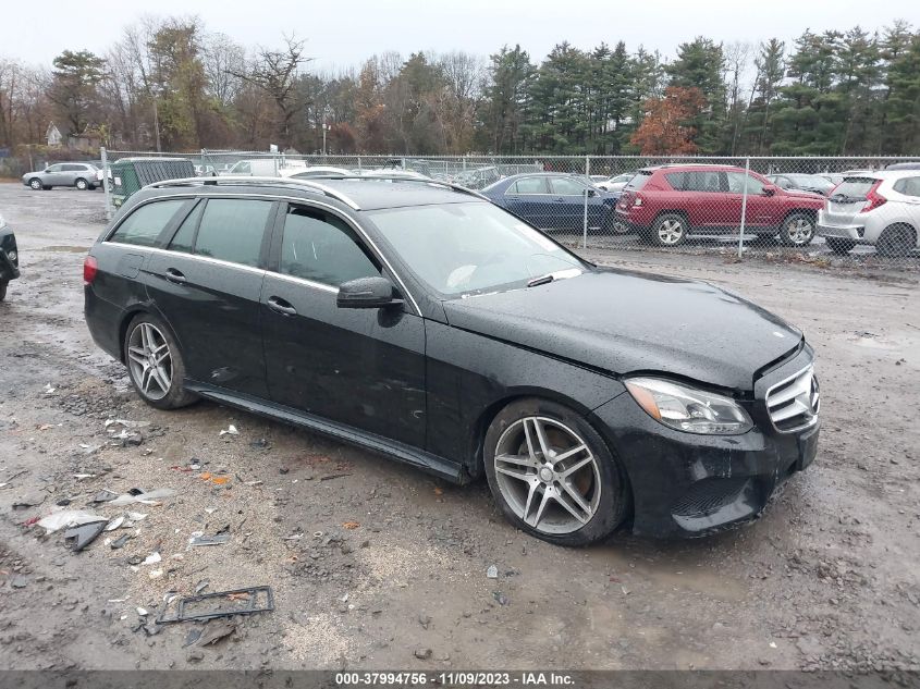 2014 MERCEDES-BENZ E 350 4MATIC