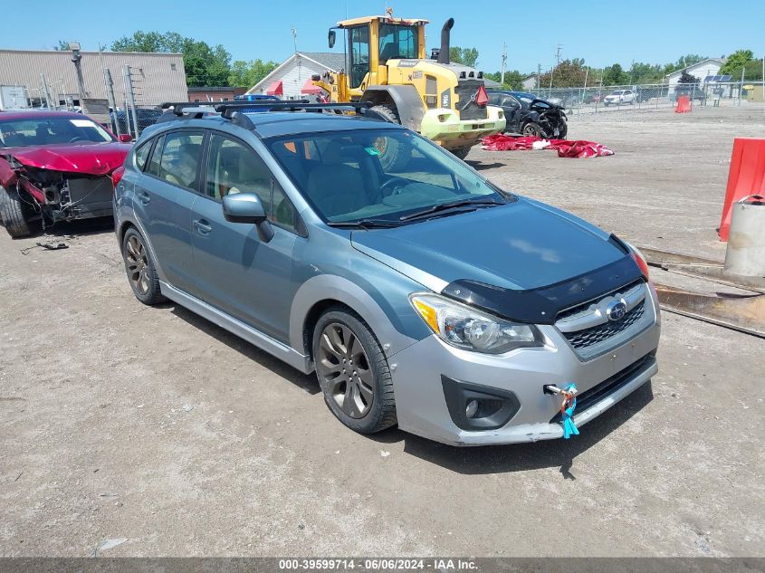 2012 SUBARU IMPREZA 2.0I SPORT LIMITED