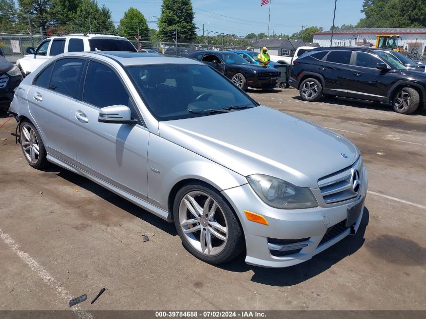 2012 MERCEDES-BENZ C 250 LUXURY/SPORT