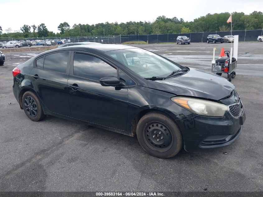 2016 KIA FORTE LX