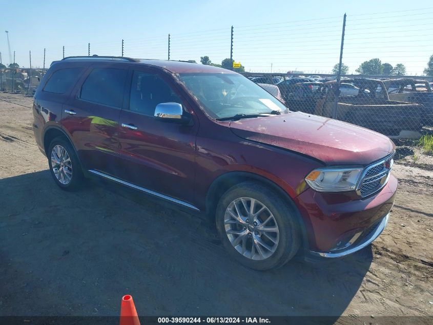 2017 DODGE DURANGO SXT