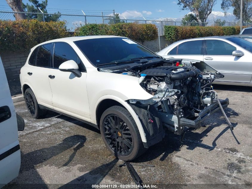 2017 PORSCHE CAYENNE PLATINUM EDITION