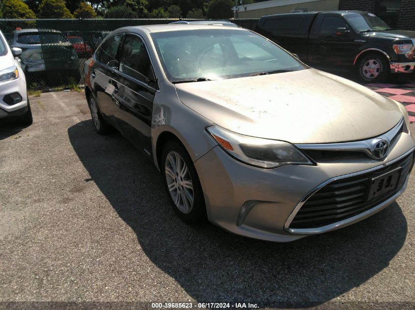 2016 TOYOTA AVALON XLE