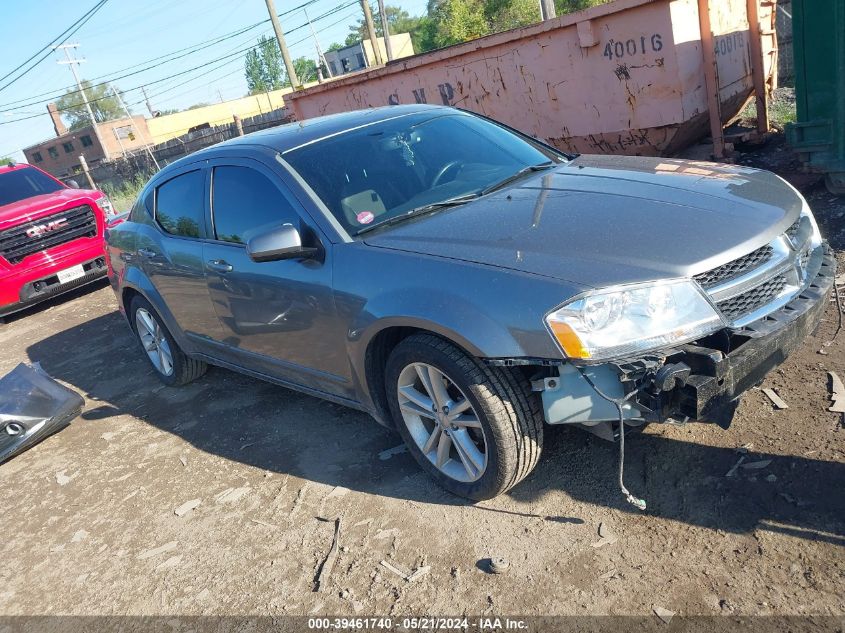 2013 DODGE AVENGER SXT