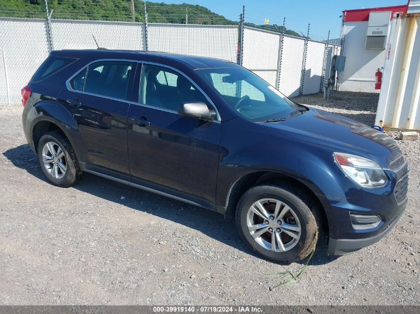 2016 CHEVROLET EQUINOX LS