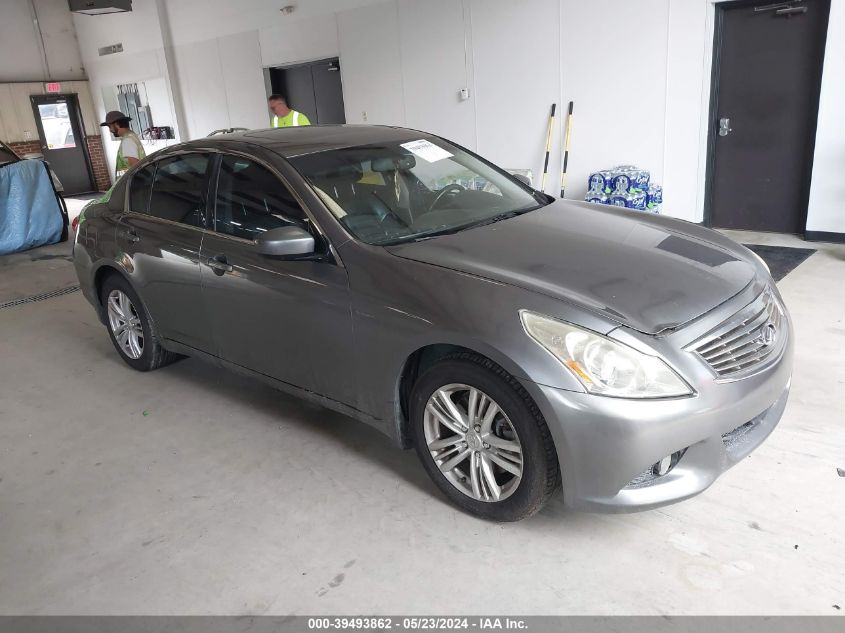 2011 INFINITI G37X