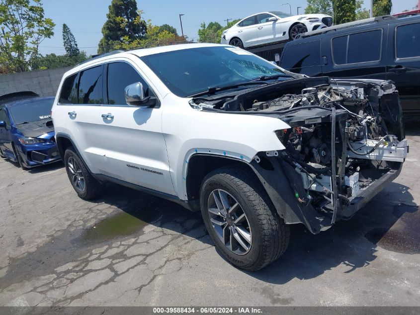 2019 JEEP GRAND CHEROKEE LIMITED 4X4