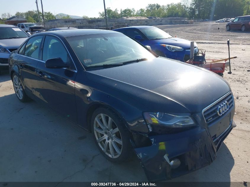 2011 AUDI A4 2.0T PREMIUM