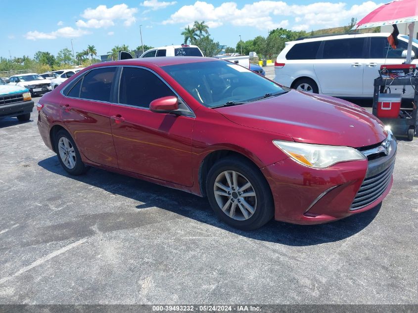 2015 TOYOTA CAMRY LE