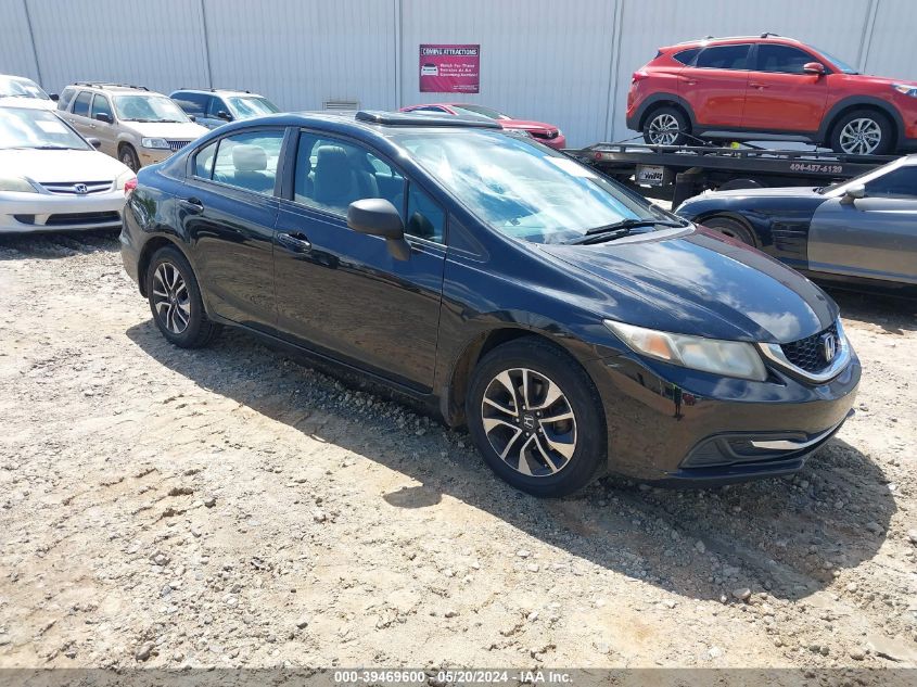 2013 HONDA CIVIC EX