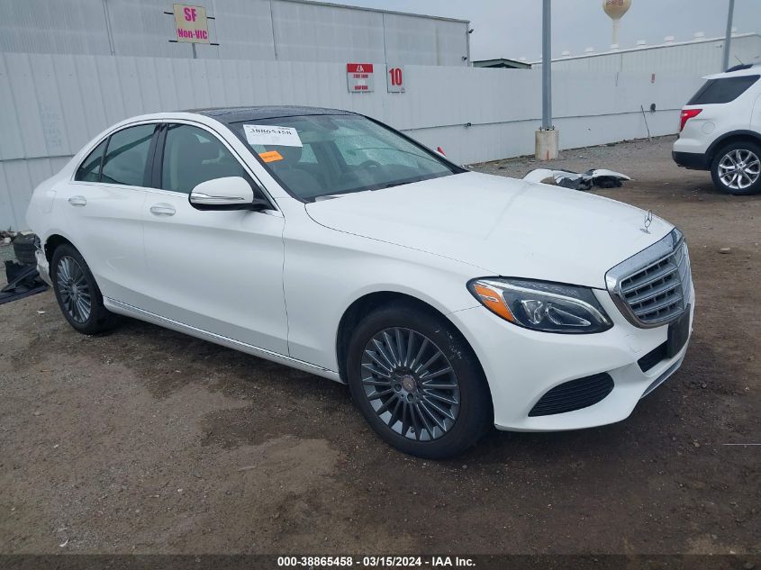 2015 MERCEDES-BENZ C 300 4MATIC/LUXURY 4MATIC/SPORT 4MATIC