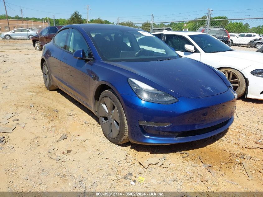 2022 TESLA MODEL 3 LONG RANGE DUAL MOTOR ALL-WHEEL DRIVE