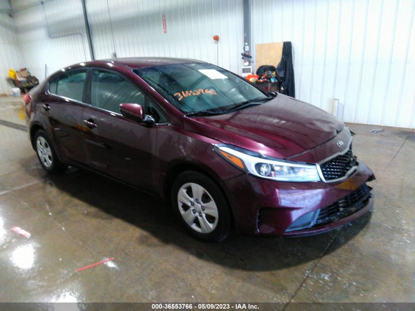 2018 KIA FORTE LX