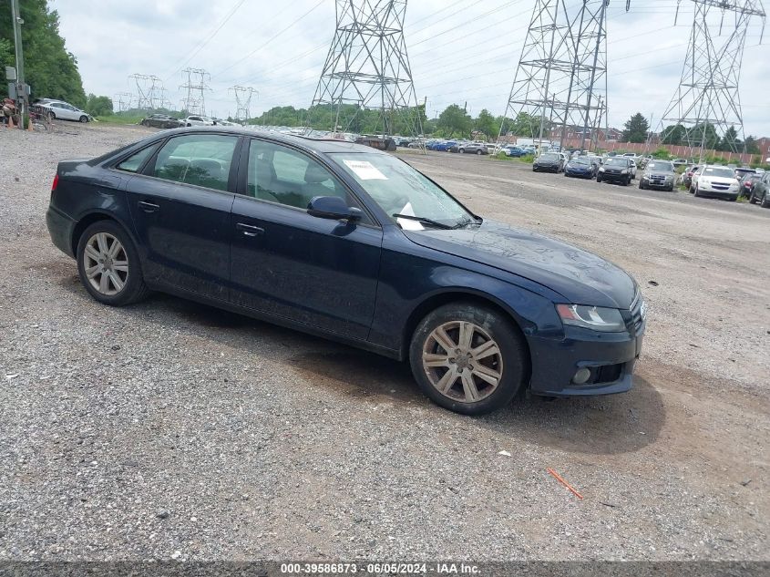 2010 AUDI A4 2.0T PREMIUM