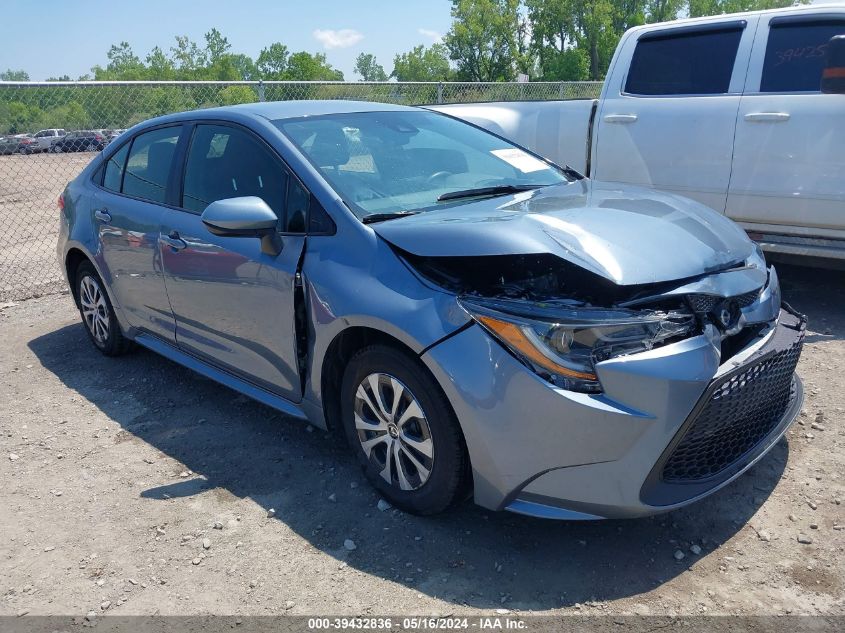 2022 TOYOTA COROLLA HYBRID LE