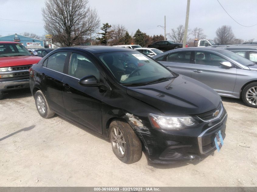 2019 CHEVROLET SONIC LT AUTO