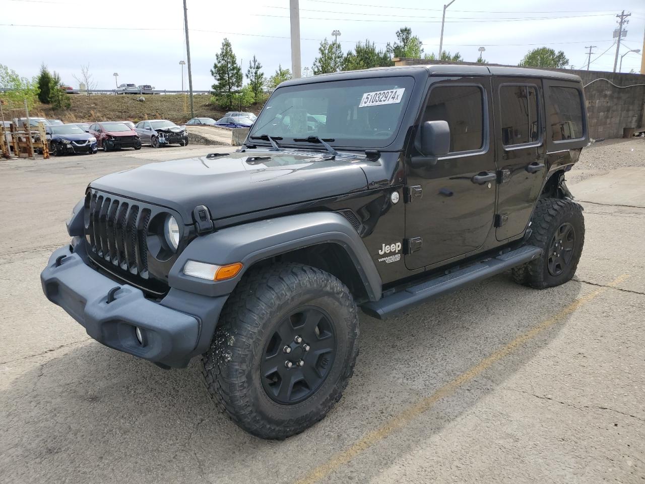 2019 JEEP WRANGLER UNLIMITED SPORT