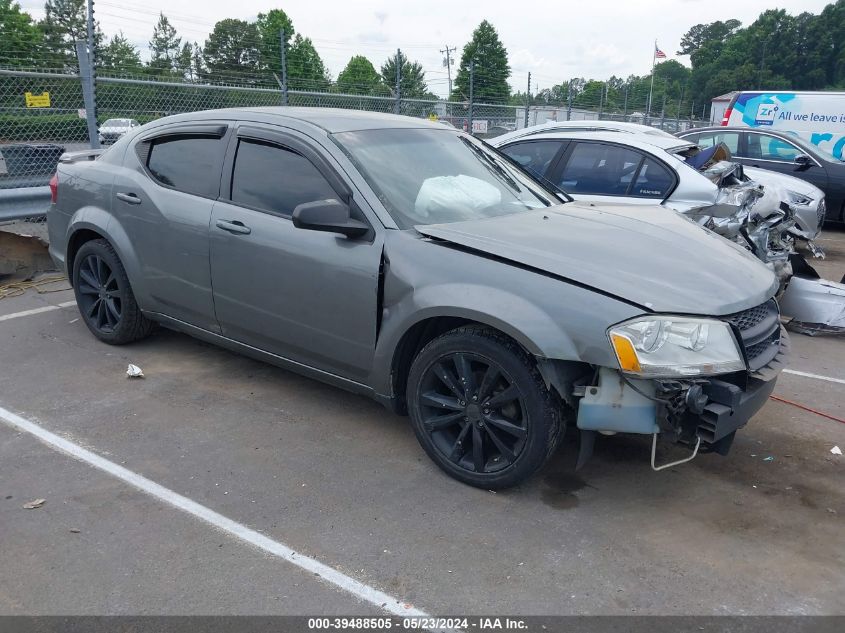 2012 DODGE AVENGER SE