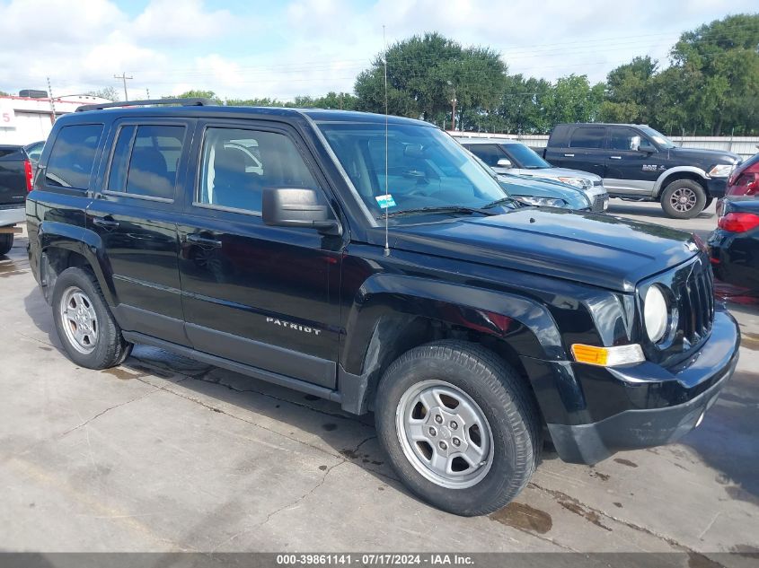 2013 JEEP PATRIOT SPORT