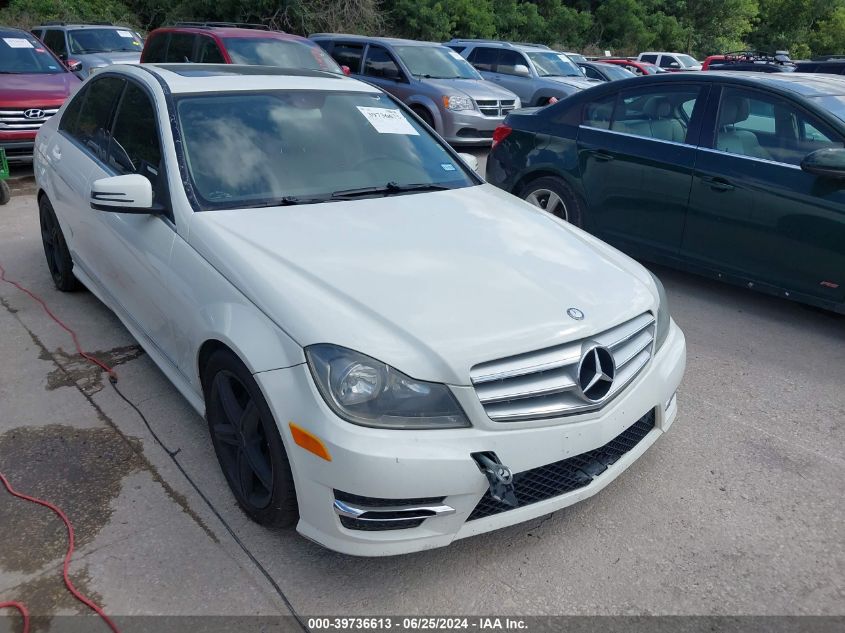 2012 MERCEDES-BENZ C 300 LUXURY 4MATIC/SPORT 4MATIC