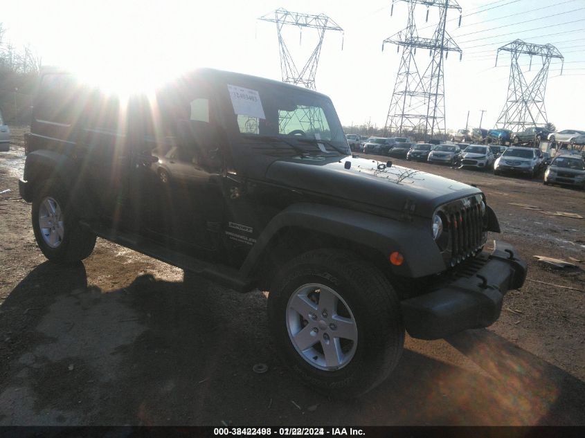 2017 JEEP WRANGLER UNLIMITED SPORT 4X4