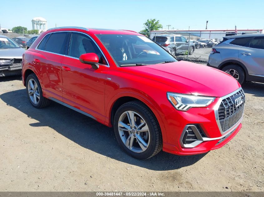 2020 AUDI Q3 PREMIUM PLUS S-LINE