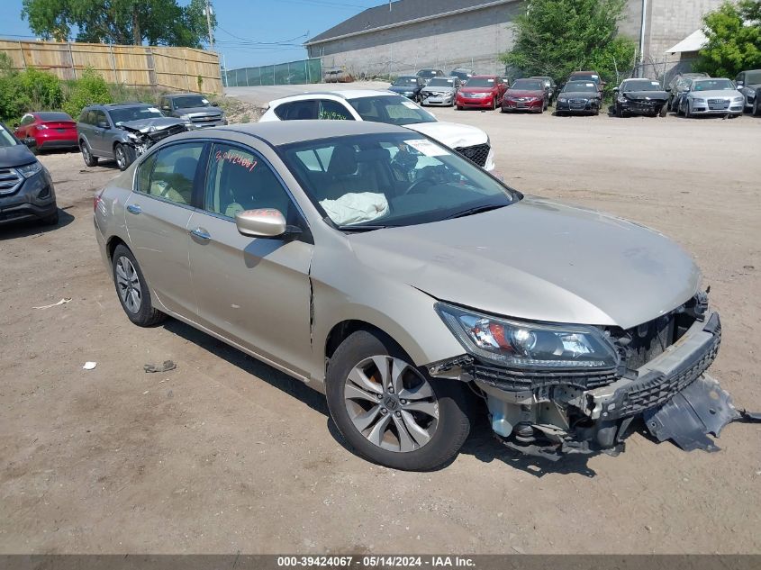 2015 HONDA ACCORD LX