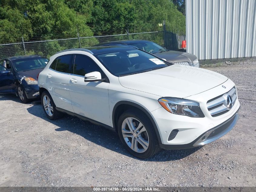 2015 MERCEDES-BENZ GLA 250 4MATIC