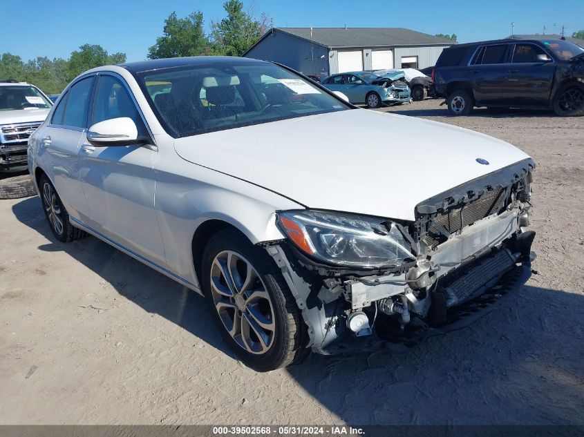 2015 MERCEDES-BENZ C 300 4MATIC/LUXURY 4MATIC/SPORT 4MATIC