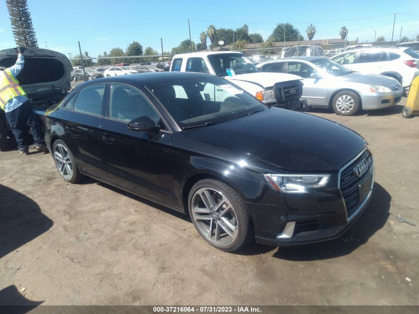 2018 AUDI A3 2.0T TECH PREMIUM