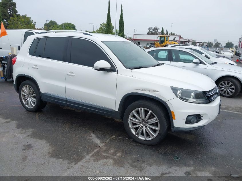 2013 VOLKSWAGEN TIGUAN SE