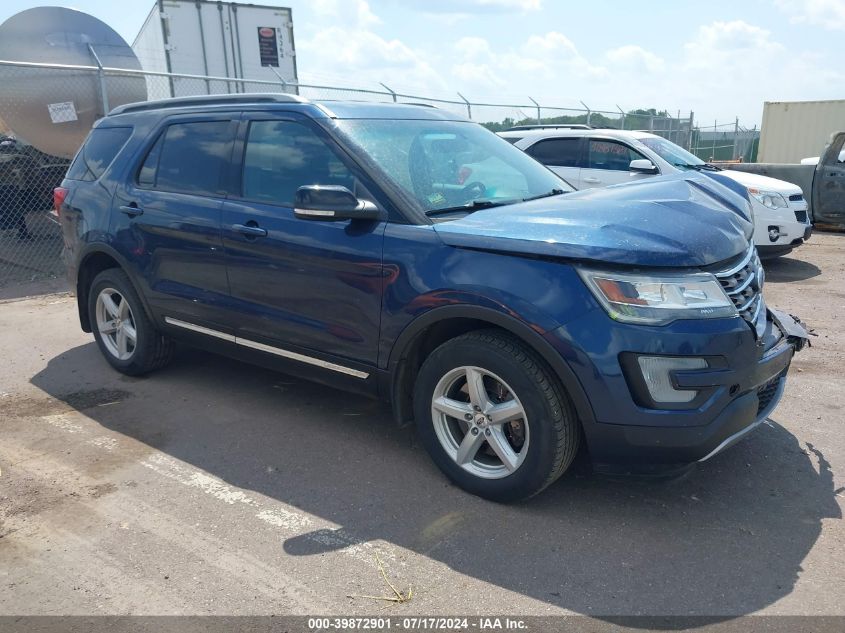 2016 FORD EXPLORER XLT