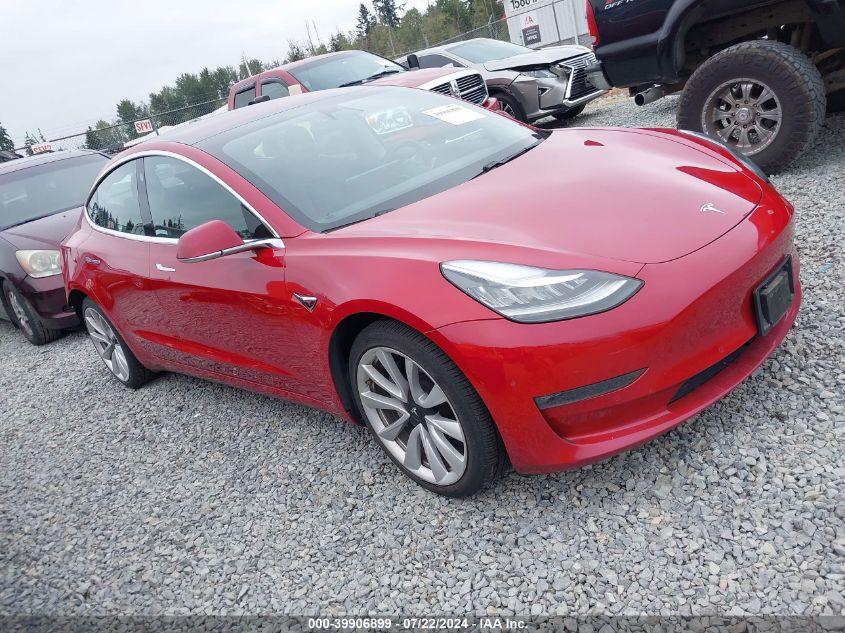 2018 TESLA MODEL 3 LONG RANGE/MID RANGE