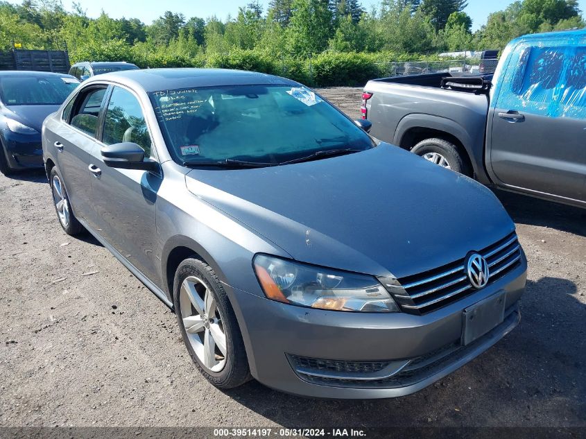 2013 VOLKSWAGEN PASSAT 2.5L SE